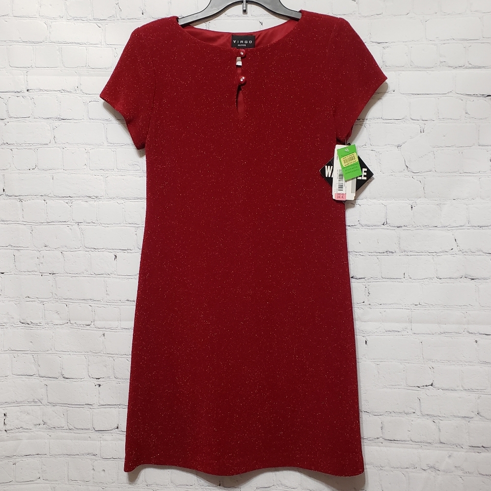Vintage Virgo Petites Sz 6P Union Made Dress NWT - Picture 6 of 14